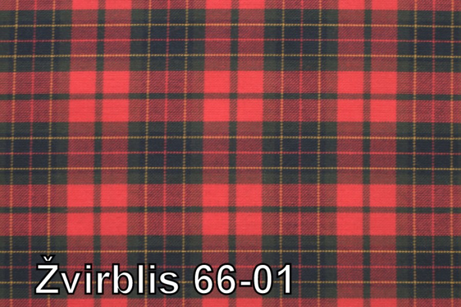 Fabric "Žvirblis 66-01"